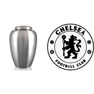 football urns chelsea fc ashes cremation urn engraved blues team logo club